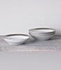 Noritake Crestwood Etched Collection Fruit Bowl, Set of 4, Color:Platinum - Image 2