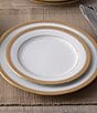 Noritake Crestwood Platinum Collection 50-Piece Dinnerware Set, Service For 8, Color:Gold - Image 3