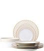 Color:Gold - Image 1 - Eternal Palace Collection 12-Piece Dinnerware Set