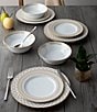 Color:Gold - Image 3 - Eternal Palace Collection 12-Piece Dinnerware Set