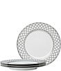 Color:Silver - Image 1 - Eternal Palace Collection Dinner Plates, Set of 4