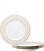 Color:Gold - Image 1 - Eternal Palace Collection Dinner Plates, Set of 4
