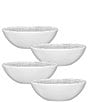 Color:Grey - Image 1 - Hammock Collection Cereal Bowls, Set of 4
