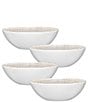 Color:Khaki - Image 1 - Hammock Collection Cereal Bowls, Set of 4