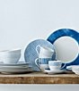 Noritake Hammock Collection Coupe Stripe Salad Plates, Set of 4, Color:Blue - Image 4