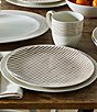 Noritake Hammock Collection Coupe Stripe Salad Plates, Set of 4, Color:Khaki - Image 3