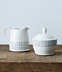 Noritake Hammock Collection Covered Sugar Bowl, Color:Grey - Image 2