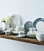 Noritake Hammock Collection Covered Sugar Bowl, Color:Grey - Image 6