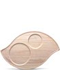 Noritake Natural Wood Collection Wave Platter, Color:Natural - Image 1