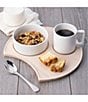 Noritake Hammock Wood Collection Crescent Tray, Color:Natural - Image 3