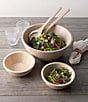 Noritake Hammock Wood Collection Large Bowl, Color:Natural - Image 3