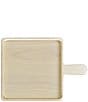 Noritake Hammock Wood Collection Square Platter, Color:Natural - Image 1