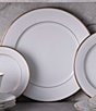 Noritake Heritage Collection Dinner Plates, Set of 4, Color:White/Gold - Image 3