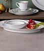 Noritake Heritage Collection Oval Platter, Color:White/Gold - Image 5