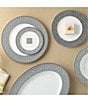 Noritake Infinity Collection Fret Pattern Place Setting, Color:Graphite - Image 3