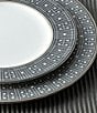 Noritake Infinity Collection Fret Pattern Place Setting, Color:Graphite - Image 4