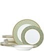 Noritake Infinity Green Gold Collection 12-Piece Set, Service For 4, Color:Green/Gold - Image 1