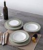 Noritake Infinity Collection Fret Pattern Banded 12-Piece Set, Service For 4, Color:Ivy Green - Image 4