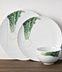 Color:White - Image 3 - Kyoka Shunsai Collection 18-Piece Dinnerware Set, Service for 6