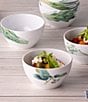 Noritake Kyoka Shunsai Collection Set of 6 Bowls, Color:White - Image 3