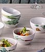 Noritake Kyoka Shunsai Collection Set of 6 Bowls, Color:White - Image 4