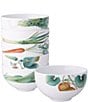 Color:White - Image 1 - Kyoka Shunsai Collection Set of 6 Rice Bowls