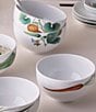 Color:White - Image 3 - Kyoka Shunsai Collection Set of 6 Rice Bowls