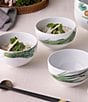 Color:White - Image 4 - Kyoka Shunsai Collection Set of 6 Rice Bowls
