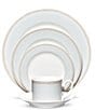 Color:Gold - Image 1 - Linen Road Collection 5-Piece Place Setting