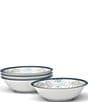 Color:Blue - Image 1 - Menorca Palace Collection Cereal Bowls, Set of 4
