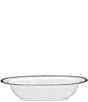 Noritake Menorca Palace Collection Oval Vegetable Bowl, Color:Blue - Image 2