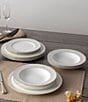 Noritake Montvale Collection Scroll Banded Dinnerware Set, Service For 4, Color:Natural - Image 2