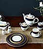 Noritake Odessa Cobalt Collection Gold Banded Place Setting, Color:Cobalt - Image 2
