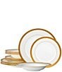 Color:Gold - Image 1 - Odessa Gold Collection 12-Piece Set, Service For 4