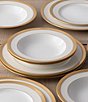 Color:Gold - Image 3 - Odessa Gold Collection 12-Piece Set, Service For 4