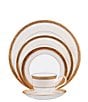 Color:Gold - Image 1 - Odessa Gold Collection 5-Piece Place Setting
