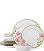 Noritake Poppy Place Collection 12-Piece Set, Service For 4, Color:Gold - Image 1