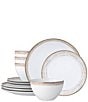 Noritake Raylan 12-Piece Dinnerware Set, Service for 4, Color:White - Image 1