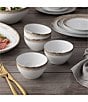 Noritake Raylan Set of 4 Mini Bowls, 10 oz., Color:White - Image 2