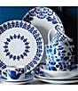 Noritake Sandefjord Collection Floral Place Setting, Color:Blue/White - Image 5