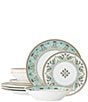 Noritake Serene Garden Collection 12-Piece Set, Service For 4, Color:Sand Green - Image 1