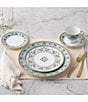 Color:Sand Green - Image 2 - Serene Garden Collection 5-Piece Place Setting