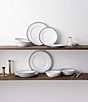 Noritake Silver Colonnade Collection 12-Piece Set, Service For 4, Color:White - Image 6