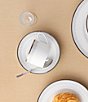 Color:White - Image 2 - Silver Colonnade Collection 5-Piece Place Setting