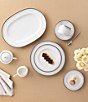 Noritake Silver Colonnade Collection 5-Piece Place Setting, Color:White - Image 4