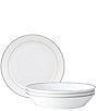 Noritake Spectrum Collection Coupe Dinner Bowls, Set of 4, Color:White - Image 1