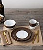 Noritake Tozan Collection Gold Banded Place Setting, Color:Brown - Image 2