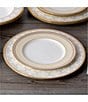 Noritake Trefolio Collection Gold Banded Patterned Place Setting, Color:Gold - Image 4