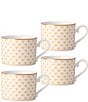 Noritake Trocadero Gold Collection Cup, Set of 4, Color:Gold - Image 1