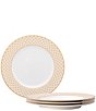 Noritake Trocadero Gold Collection Dinner Plates, Set of 4, Color:Gold - Image 1